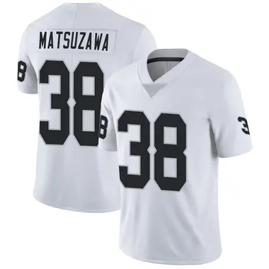 Kansei Matsuzawa Youth Limited White Las Vegas Raiders Vapor Untouchable Jersey