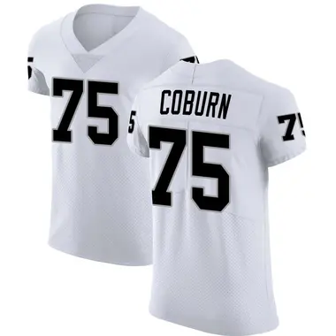 Keondre Coburn Men's Elite White Las Vegas Raiders Vapor Untouchable Jersey