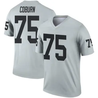 Keondre Coburn Men's Legend Las Vegas Raiders Inverted Silver Jersey