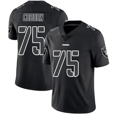 Keondre Coburn Men's Limited Black Impact Las Vegas Raiders Jersey