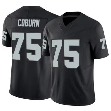 Keondre Coburn Men's Limited Black Las Vegas Raiders Vapor F.U.S.E. Jersey