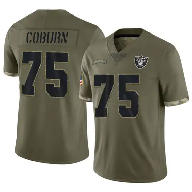 Keondre Coburn Men's Limited Olive Las Vegas Raiders 2022 Salute To Service Jersey