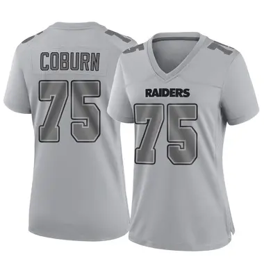 Keondre Coburn Women's Game Gray Las Vegas Raiders Atmosphere Fashion Jersey