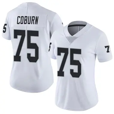 Keondre Coburn Women's Limited White Las Vegas Raiders Vapor Untouchable Jersey