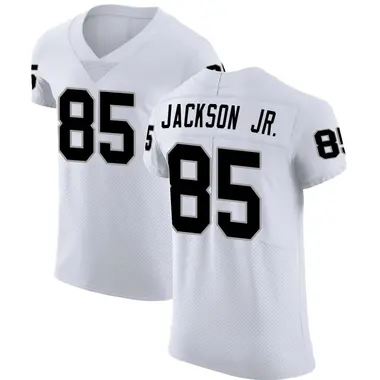 Ketron Jackson Jr. Men's Elite White Las Vegas Raiders Vapor Untouchable Jersey