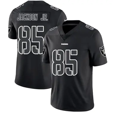 Ketron Jackson Jr. Men's Limited Black Impact Las Vegas Raiders Jersey