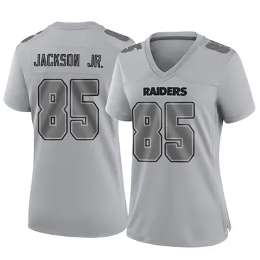 Ketron Jackson Jr. Women's Game Gray Las Vegas Raiders Atmosphere Fashion Jersey