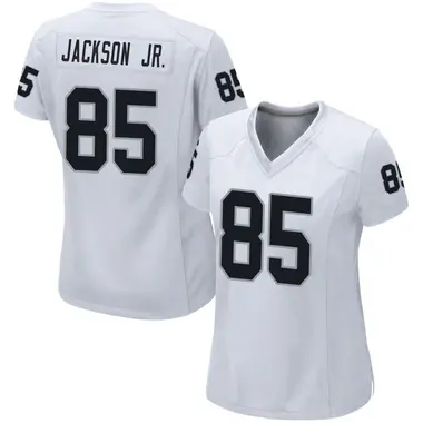 Ketron Jackson Jr. Women's Game White Las Vegas Raiders Jersey