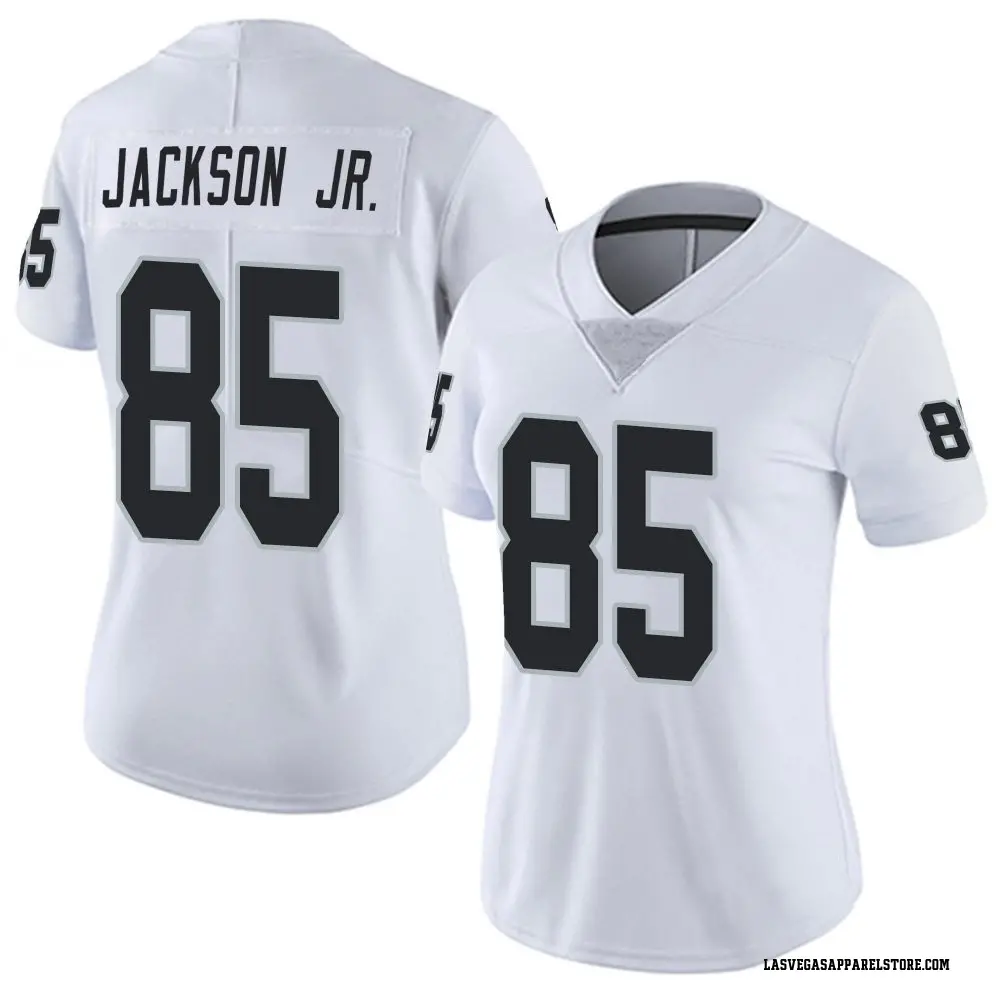 Ketron Jackson Jr. Women's Limited White Las Vegas Raiders Vapor Untouchable Jersey