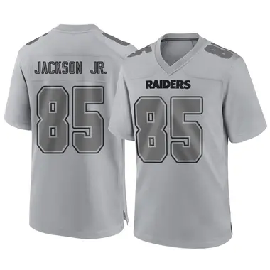 Ketron Jackson Jr. Youth Game Gray Las Vegas Raiders Atmosphere Fashion Jersey