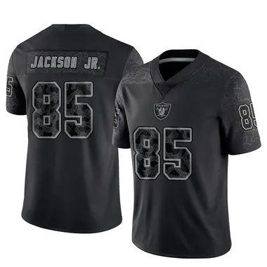 Ketron Jackson Jr. Youth Limited Black Las Vegas Raiders Reflective Jersey
