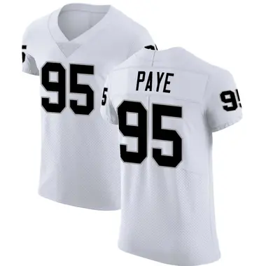 Kwity Paye Men's Elite White Las Vegas Raiders Vapor Untouchable Jersey