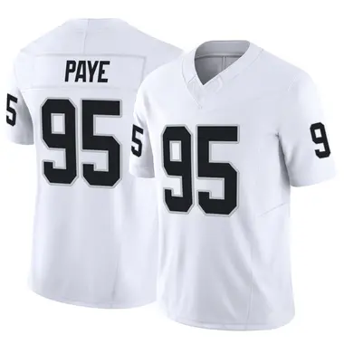 Kwity Paye Men's Limited White Las Vegas Raiders Vapor F.U.S.E. Jersey