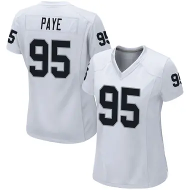 Kwity Paye Women's Game White Las Vegas Raiders Jersey