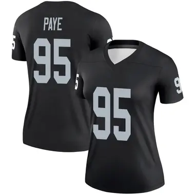 Kwity Paye Women's Legend Black Las Vegas Raiders Jersey