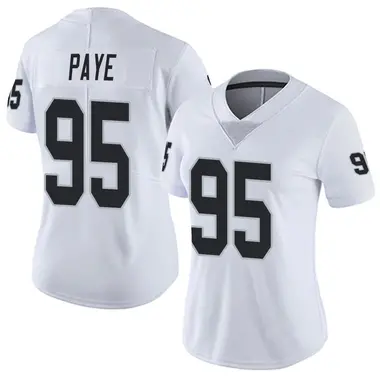 Kwity Paye Women's Limited White Las Vegas Raiders Vapor Untouchable Jersey