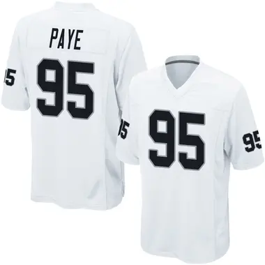 Kwity Paye Youth Game White Las Vegas Raiders Jersey