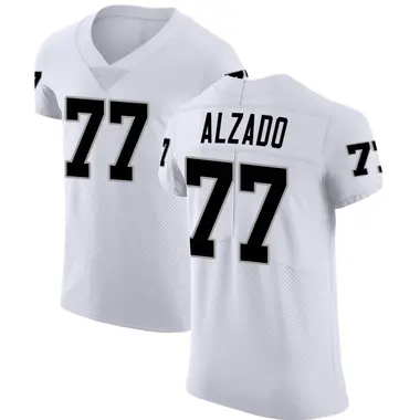 Lyle Alzado Men's Elite White Las Vegas Raiders Vapor Untouchable Jersey