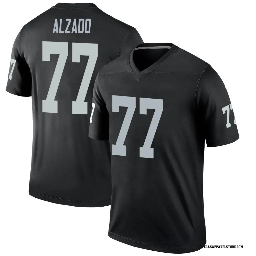 Lyle Alzado Men's Legend Black Las Vegas Raiders Jersey
