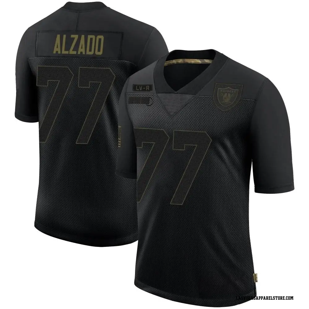 Lyle Alzado Men's Limited Black Las Vegas Raiders 2020 Salute To Service Jersey