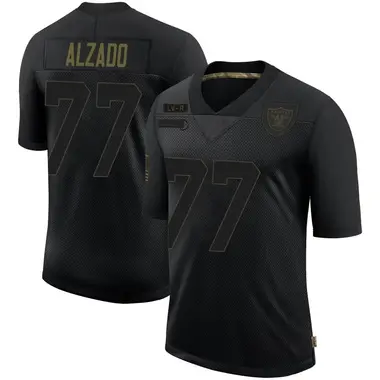 Lyle Alzado Men's Limited Black Las Vegas Raiders 2020 Salute To Service Jersey