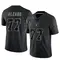Lyle Alzado Men's Limited Black Las Vegas Raiders Reflective Jersey