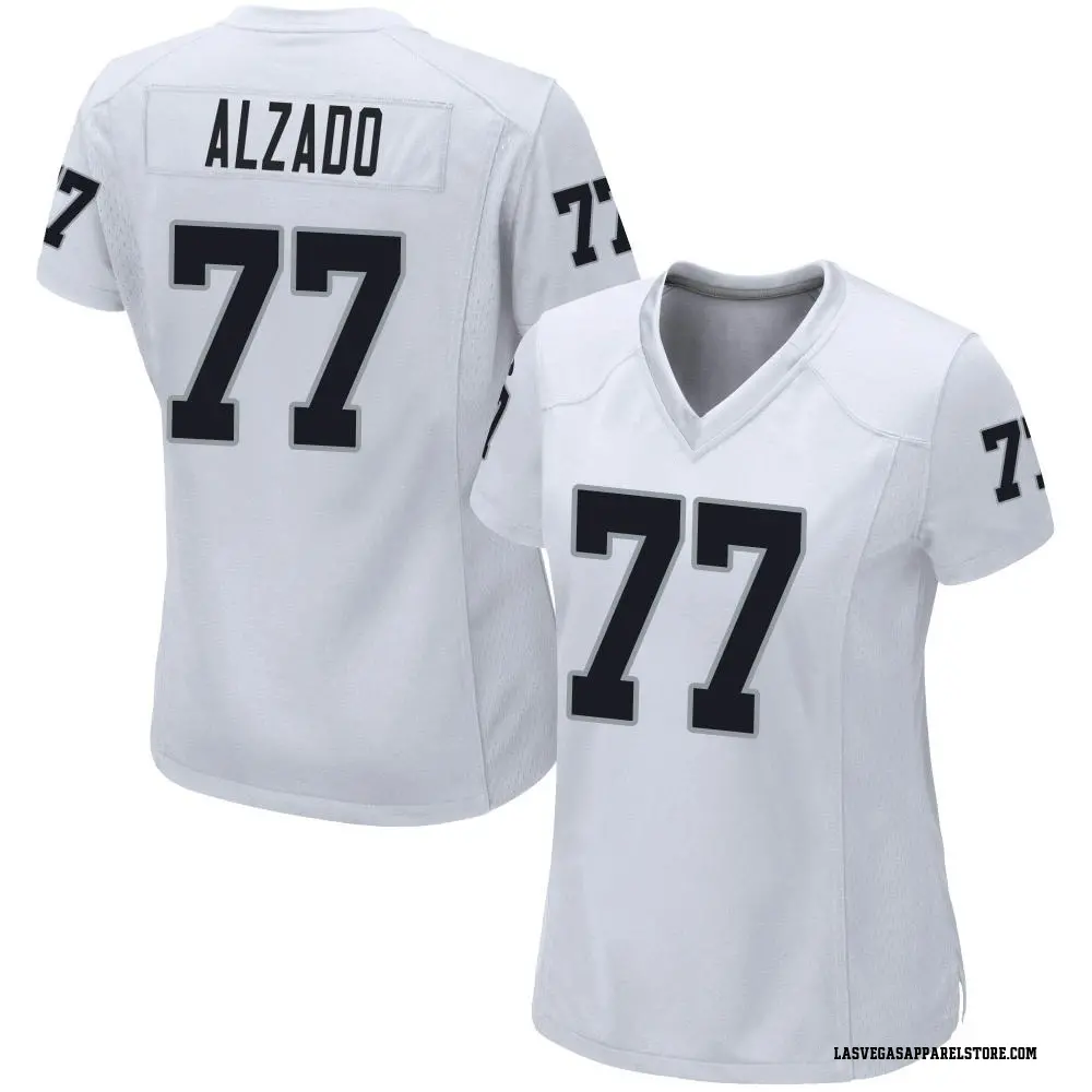 Lyle Alzado Women's Game White Las Vegas Raiders Jersey