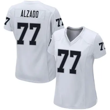Lyle Alzado Women's Game White Las Vegas Raiders Jersey