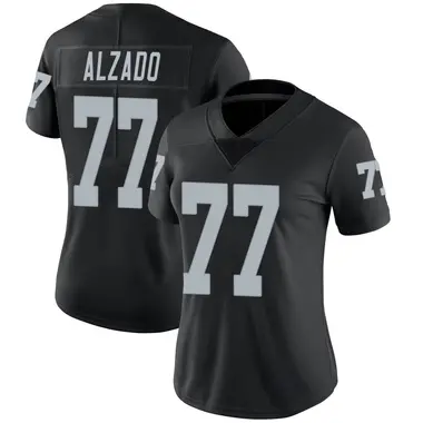 Lyle Alzado Women's Limited Black Las Vegas Raiders Team Color Vapor Untouchable Jersey