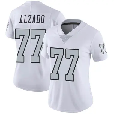 Lyle Alzado Women's Limited White Las Vegas Raiders Color Rush Jersey