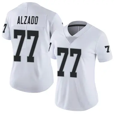 Lyle Alzado Women's Limited White Las Vegas Raiders Vapor Untouchable Jersey