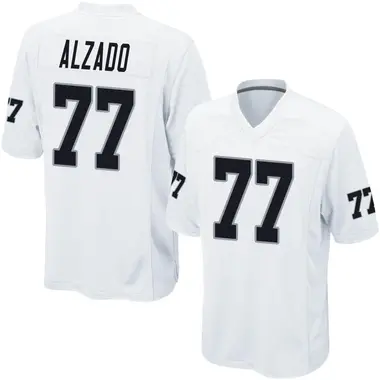 Lyle Alzado Youth Game White Las Vegas Raiders Jersey