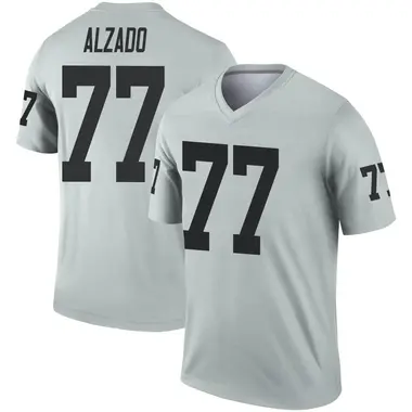 Lyle Alzado Youth Legend Las Vegas Raiders Inverted Silver Jersey