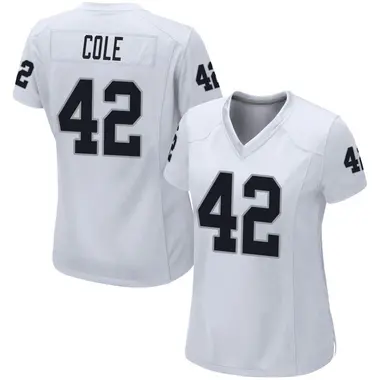 Qwynnterrio Cole Women's Game White Las Vegas Raiders Jersey