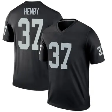 Roman Hemby Youth Legend Black Las Vegas Raiders Jersey
