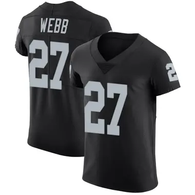 Sam Webb Men's Elite Black Las Vegas Raiders Team Color Vapor Untouchable Jersey