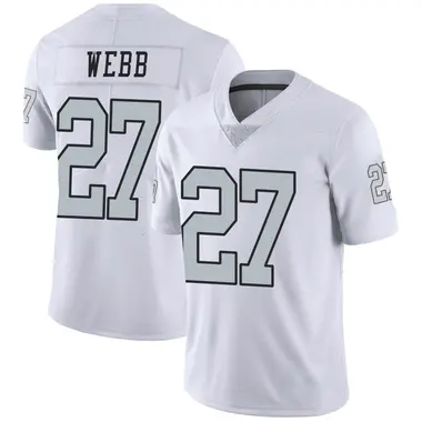 Sam Webb Men's Limited White Las Vegas Raiders Color Rush Jersey