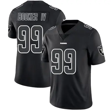 Thomas Booker IV Youth Limited Black Impact Las Vegas Raiders Jersey