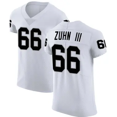 Trey Zuhn III Men's Elite White Las Vegas Raiders Vapor Untouchable Jersey