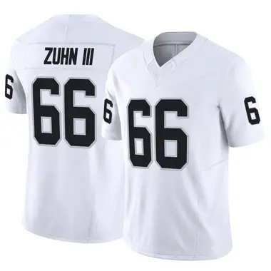 Trey Zuhn III Men's Limited White Las Vegas Raiders Vapor F.U.S.E. Jersey