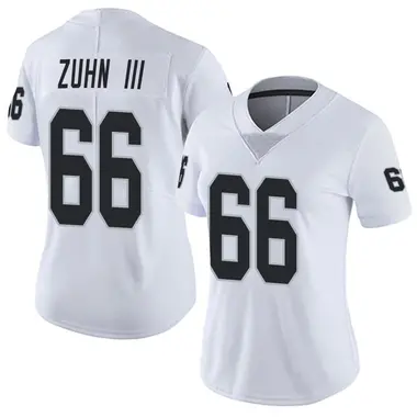 Trey Zuhn III Women's Limited White Las Vegas Raiders Vapor Untouchable Jersey