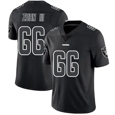 Trey Zuhn III Youth Limited Black Impact Las Vegas Raiders Jersey