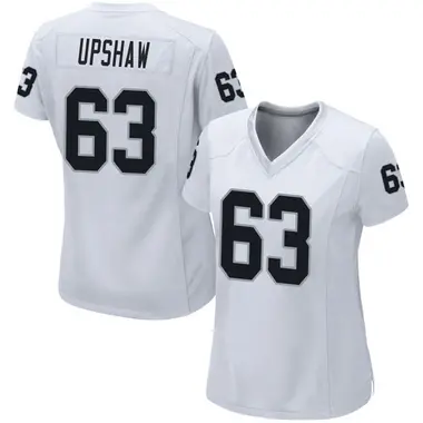 Wilson Gene Upshaw Women's Game White Las Vegas Raiders Jersey