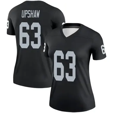 Wilson Gene Upshaw Women's Legend Black Las Vegas Raiders Jersey