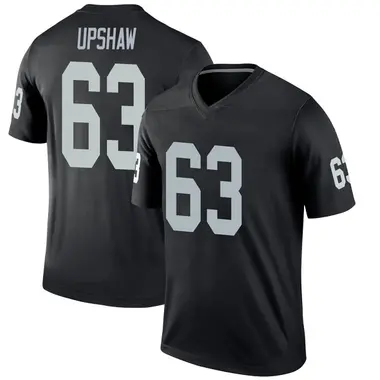 Wilson Gene Upshaw Youth Legend Black Las Vegas Raiders Jersey