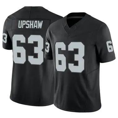 Wilson Gene Upshaw Youth Limited Black Las Vegas Raiders Vapor F.U.S.E. Jersey