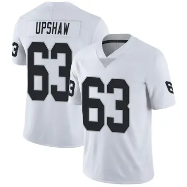 Wilson Gene Upshaw Youth Limited White Las Vegas Raiders Vapor Untouchable Jersey