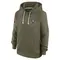 Women's Olive Las Vegas Raiders 2025 Salute to Service Sideline Hoodie